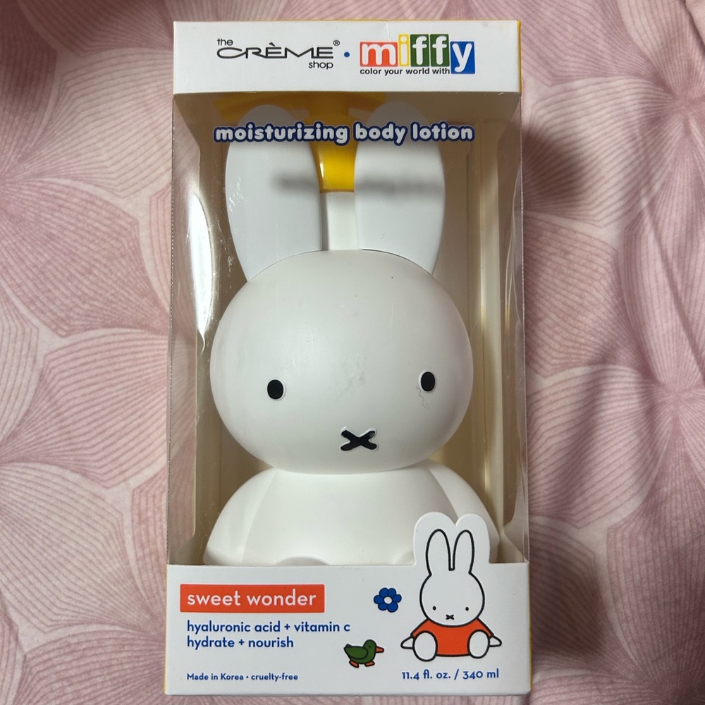 The Crème Shop Miffy Moisturizing Body Lotion